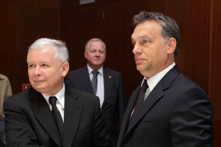 Spotkanie Viktora Orbána i Jarosława Kaczyńskiego - komentarz w TVP